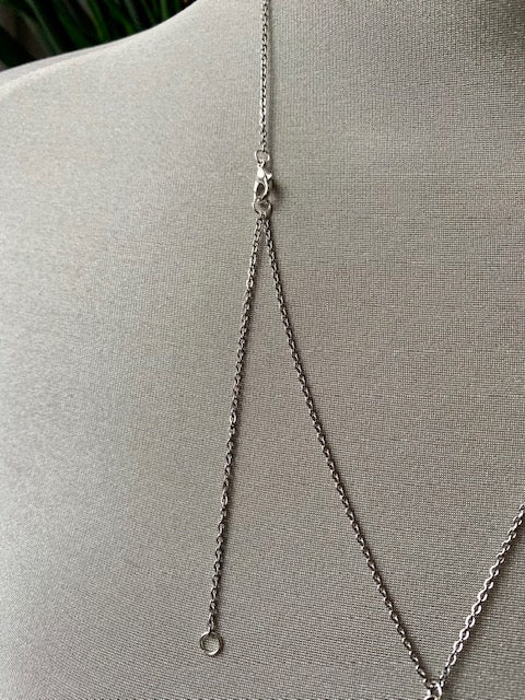 Floral Face Necklace