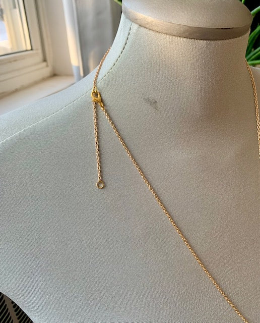 Floral Face Necklace