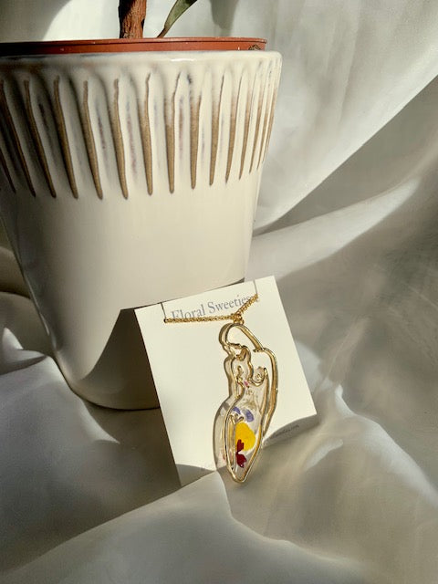 Floral Lady Necklace