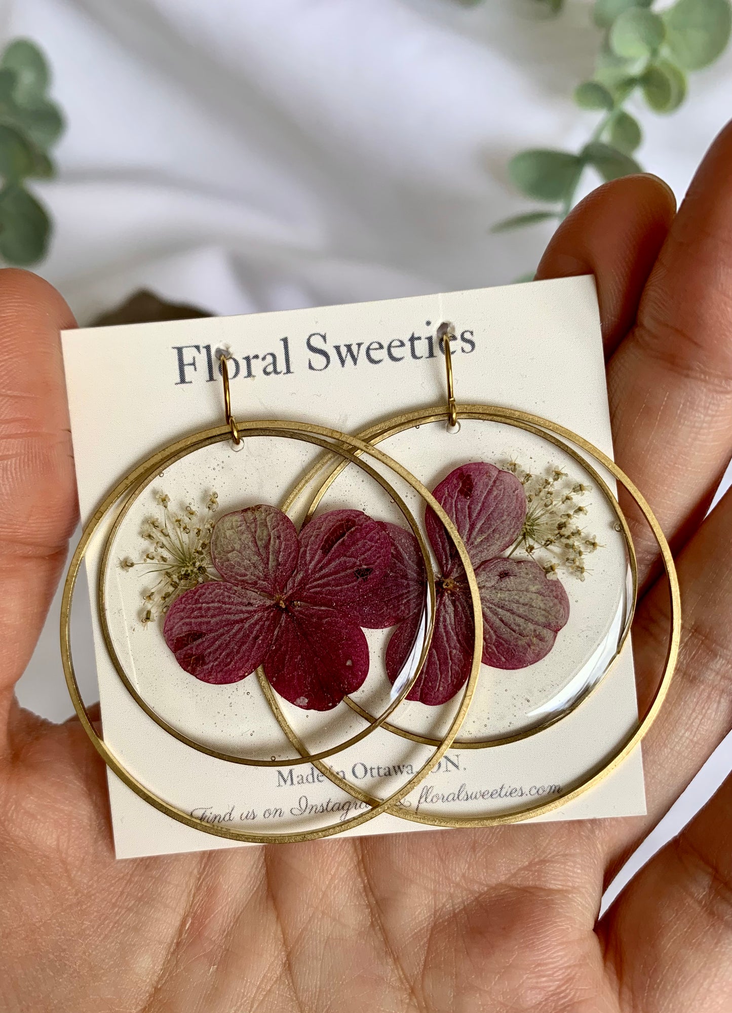 Floral Dangles