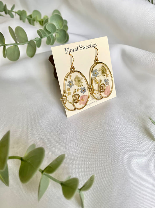 Floral Bosom Earrings