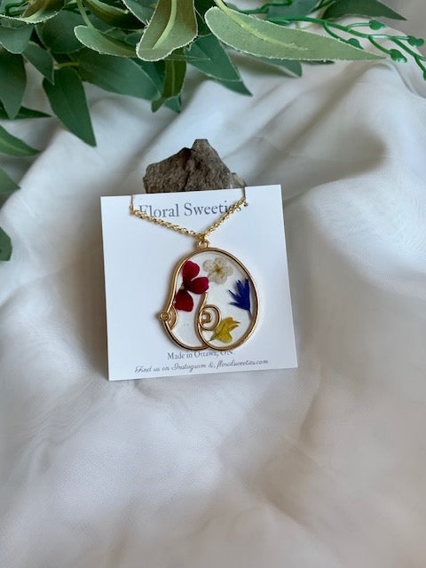 Floral Bosom Necklace