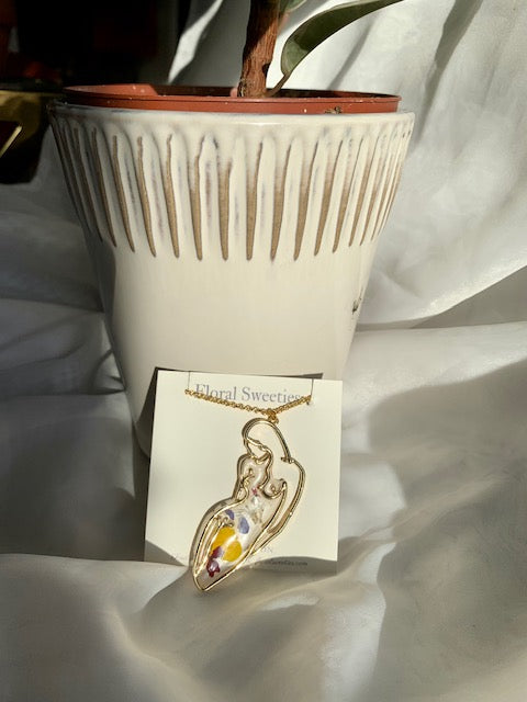 Floral Lady Necklace